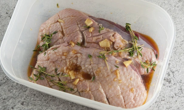 Теплый салат с утиной грудкой и апельсином, шаг 4/8
