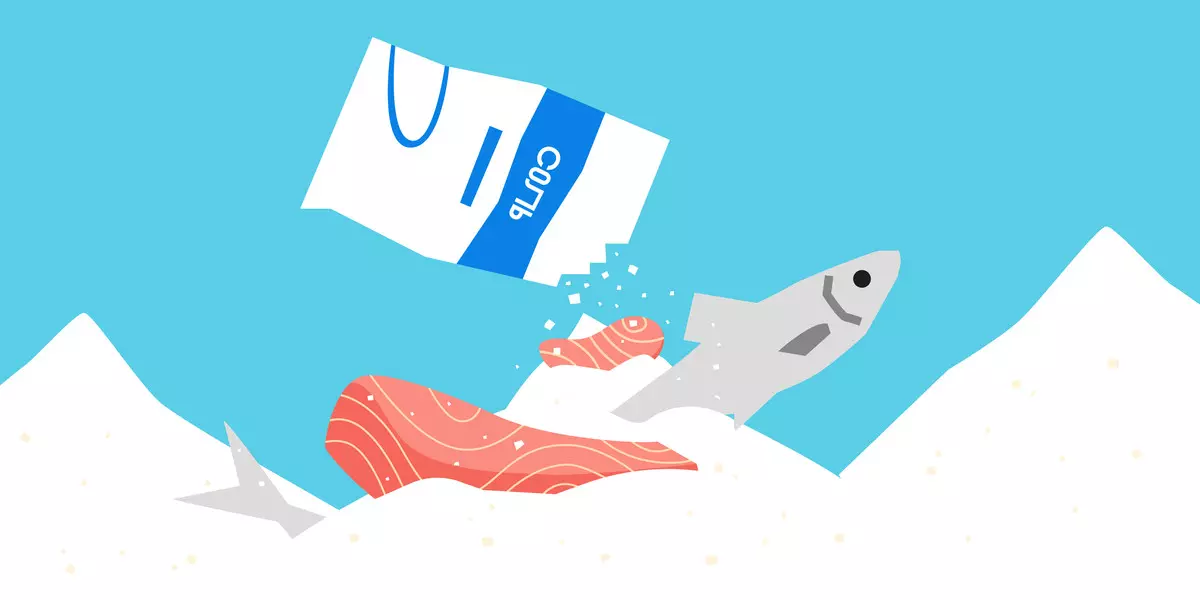 Почему во ВкусВилле летом рыба более солёная